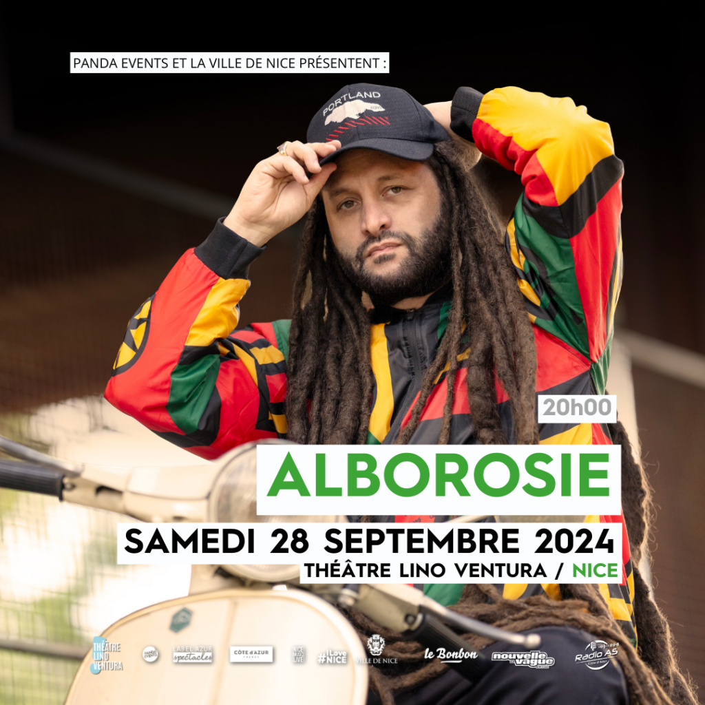 Alborosie concert in Nice on September 28th 2024, Reggae