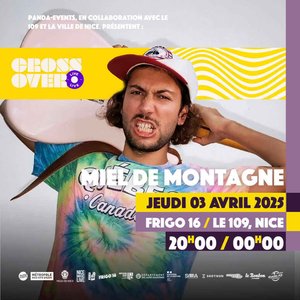 Concerto di Miel de Montagne a Nizza - 3 aprile 2025